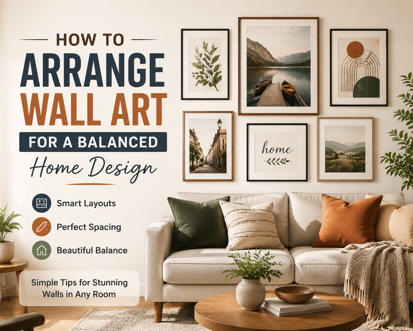 How to Arrange Wall Art for a Balanced Home Design