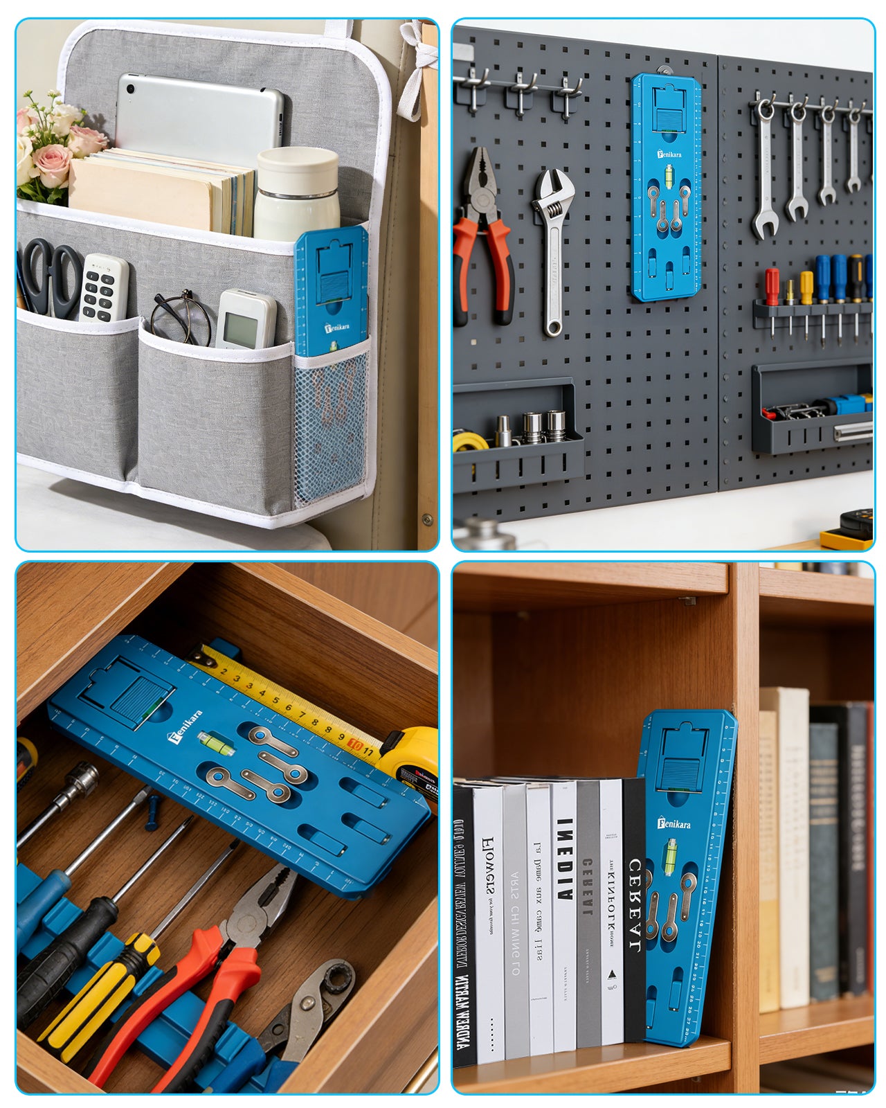 Picture Hanging Kit with Level, Multifunctional Picture Hanging Tool, 86Pcs Picture Hangers with Heavy Duty Picture Hanging Hooks, Sawtooth, Wire, Nails, Wall Hangers for Frame, Painting, Art, Photo
